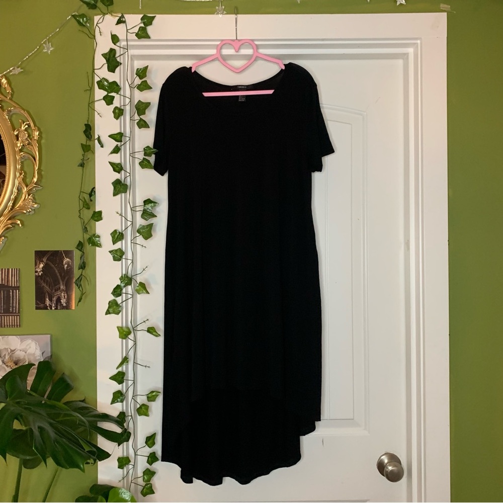 FOREVER 21 | BASIC HIGH LOW T-SHIRT DRESS